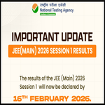 JEE Main Result 2026 Live Updates